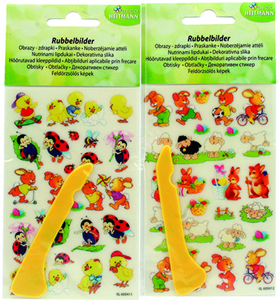 Heitmann's - Rubbelbilder für Eier