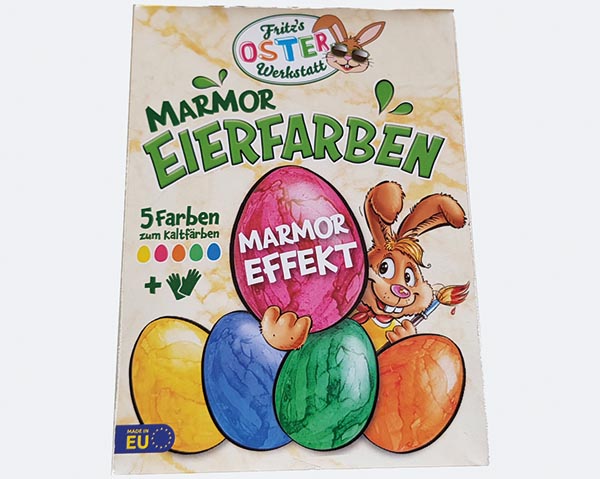 Ostereifarbe flüssig 5 Farben sortiert