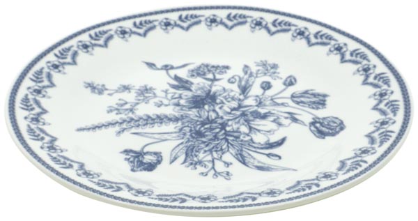 Porzellan-Teller 18,8x2,2cm Imperial Blue Design