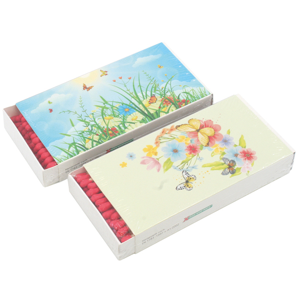 Allumettes 50pcs Motifs de printemps