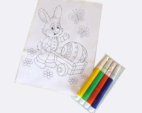 Malset mit Gechenktasche 15x11cm