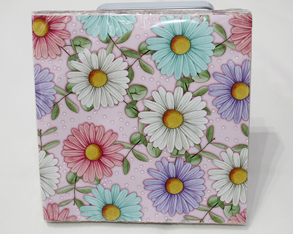 Serviettes premium marguerites, 33x33cm, 3 épaisseurs, 2