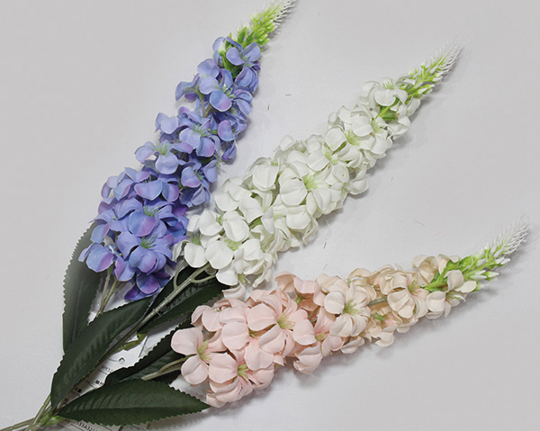 Hyacinth Delphinium Mix XL, 70 cm, fait à la main avec amour