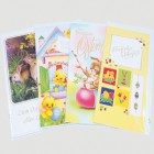 Easter envelope cards 17,5x11,5cm, 8 assorted