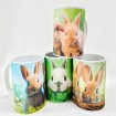Coffee mug with bunny motif approx. 250ml