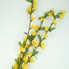 Forsythia 70cm avec 34 fleurs et 15 feuilles
