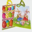 Gift bag 23x18cm, glossy, egg and rabbit 2f so.