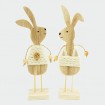 Designer wooden rabbit, very elegant look 18x7x4cm, 2